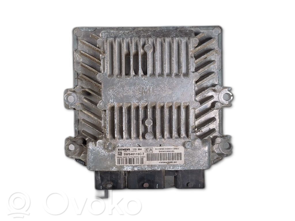 Citroen C3 Unitate/modul de control motor 