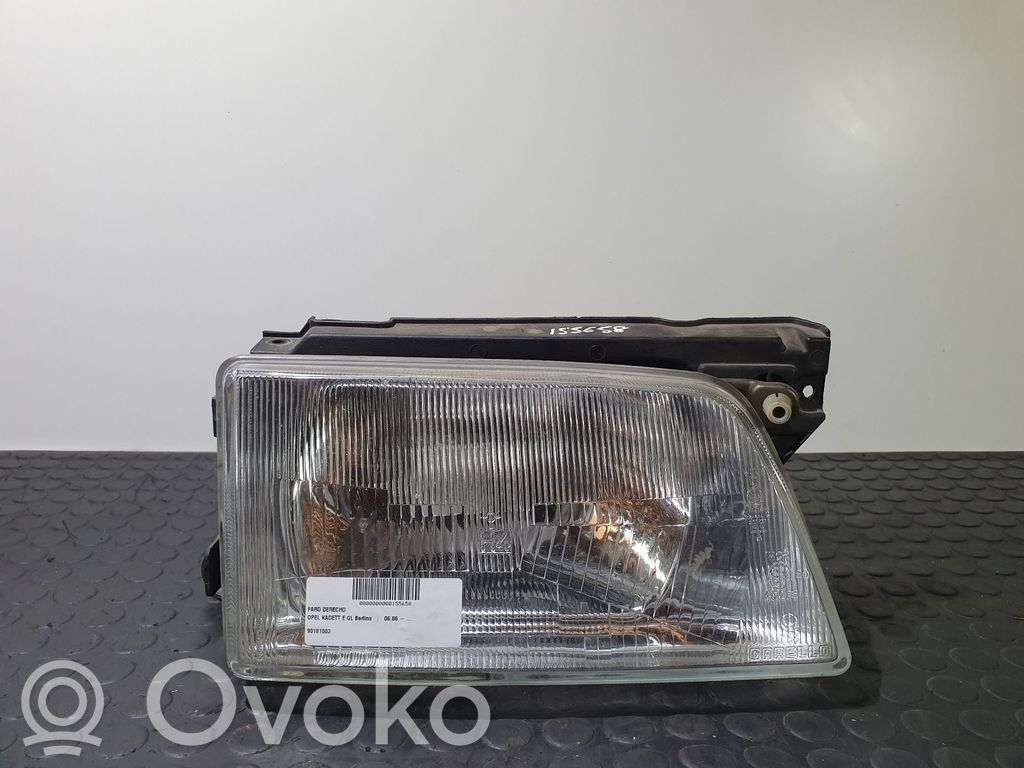 Opel Kadett E Headlight/headlamp 
