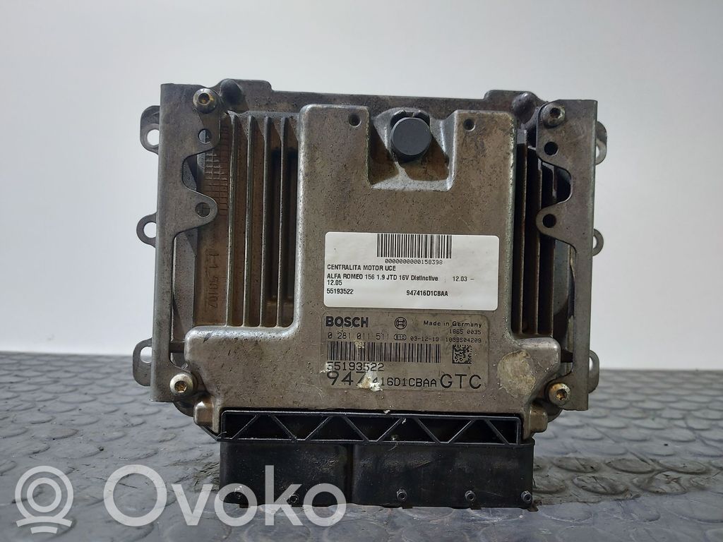 Engine control unit/module   55193522