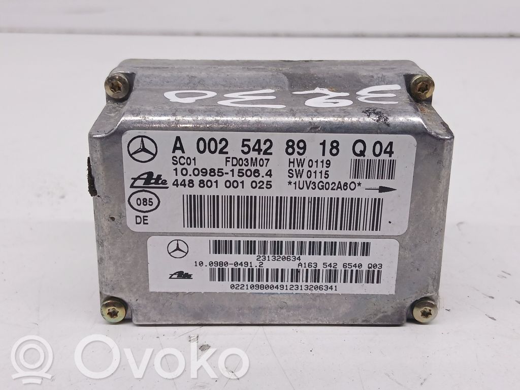 Autres unités de commande / modules   A0025428918Q04