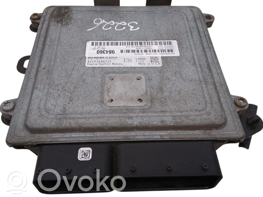 Engine control unit/module   P68027168AD