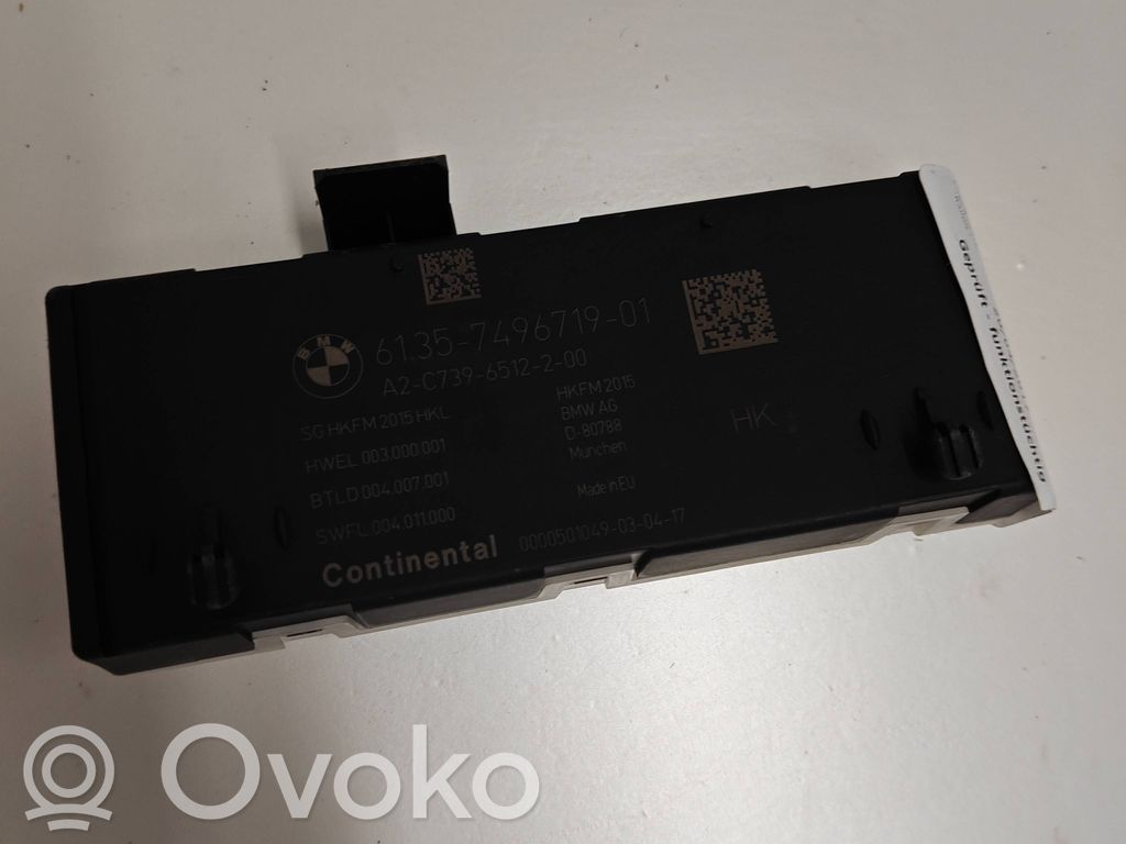 BMW 7 G11 G12 Sterownik / Moduł elektrycznej klapy tylnej / bagażnika 