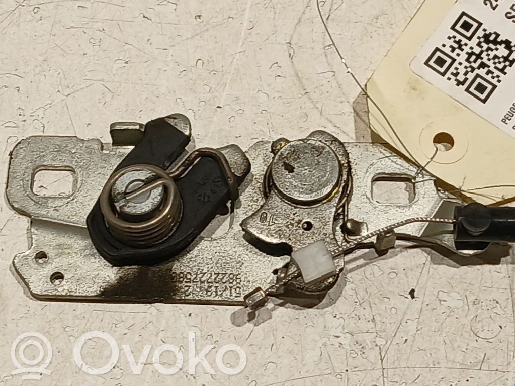 Peugeot 508 Zamek pokrywy przedniej / maski silnika 