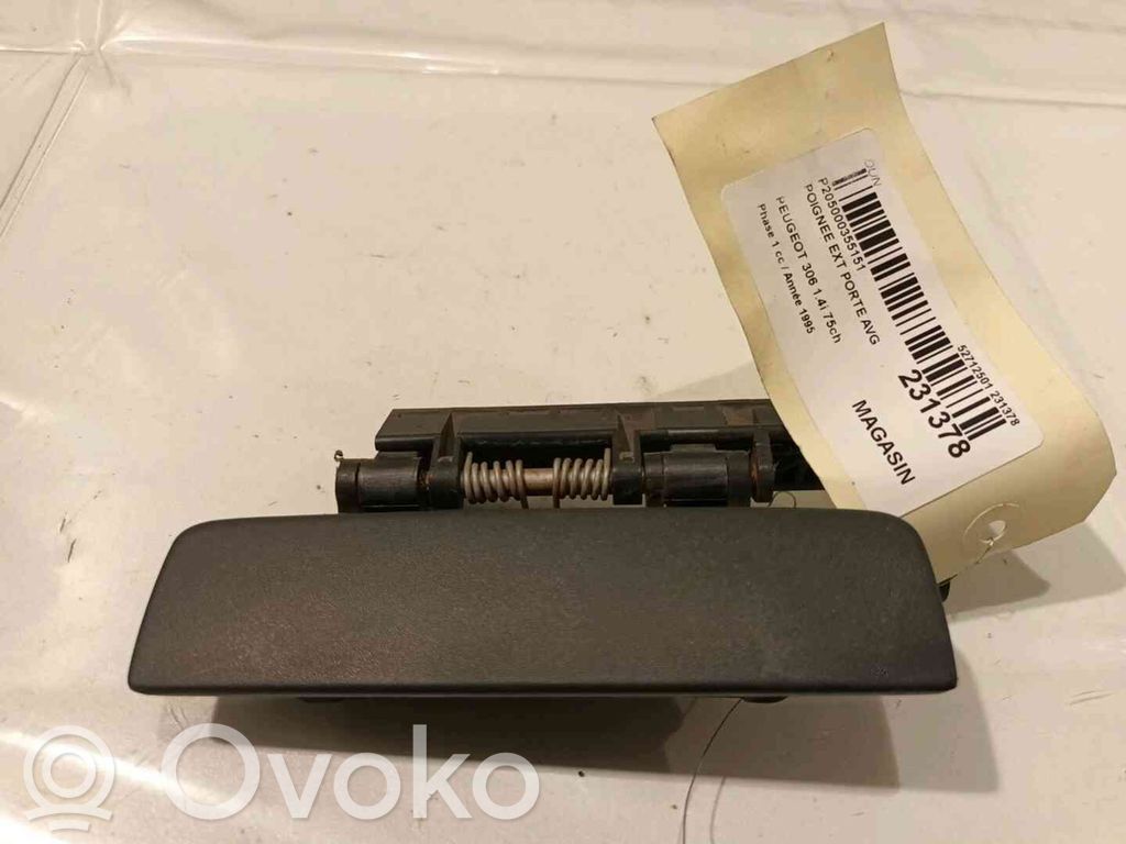 Peugeot 306 Klamka zewnętrzna drzwi przednich 