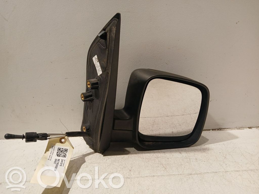Peugeot Bipper Espejo lateral eléctrico de la puerta delantera 