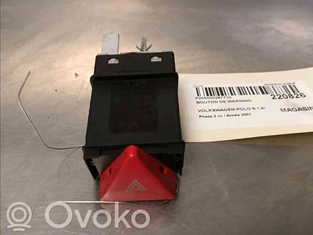 Volkswagen Polo III 6N 6N2 6NF Schalter Warnblinkanlage 
