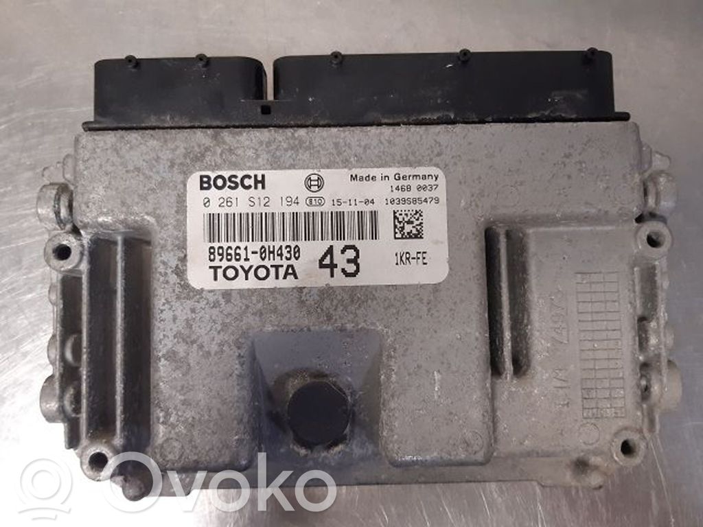 Citroen C1 Engine control unit/module 