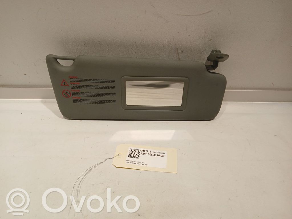Renault Clio II Sun visor 