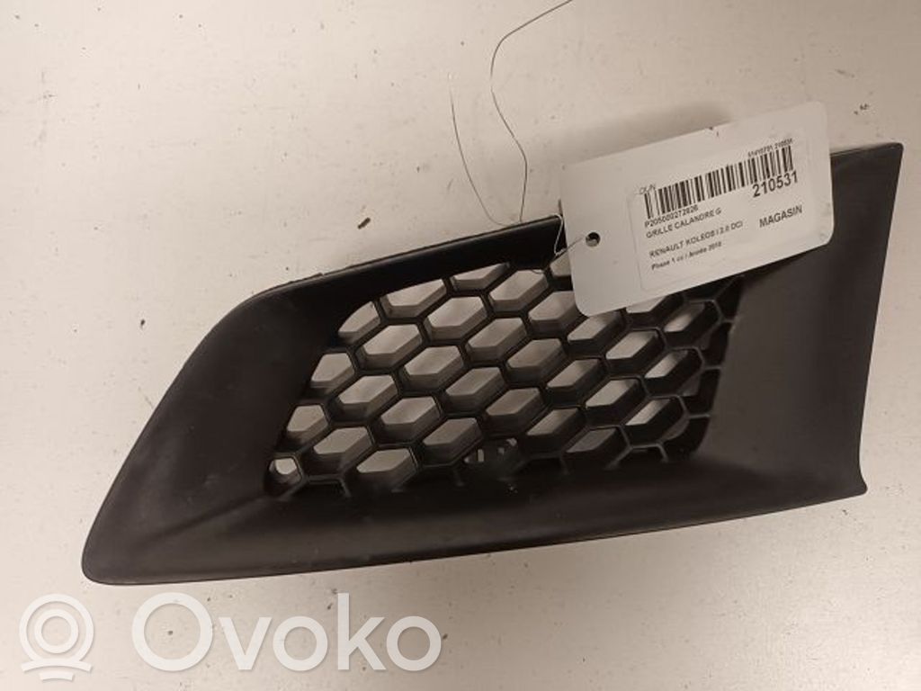 Renault Koleos I Front bumper lower grill 