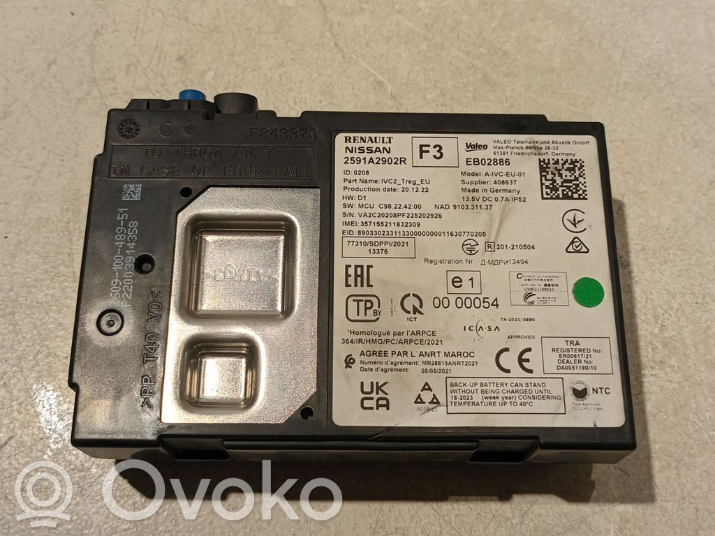 Renault Megane E-Tech Other control units/modules 