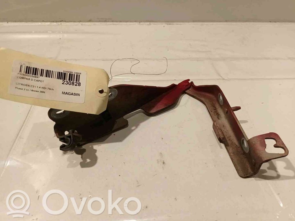 Citroen C3 Dzinēja pārsega eņģe (-es) 