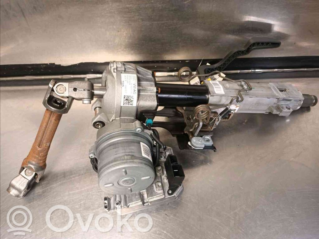 Volkswagen Polo V 6R Kolumna kierownicza / Komplet 