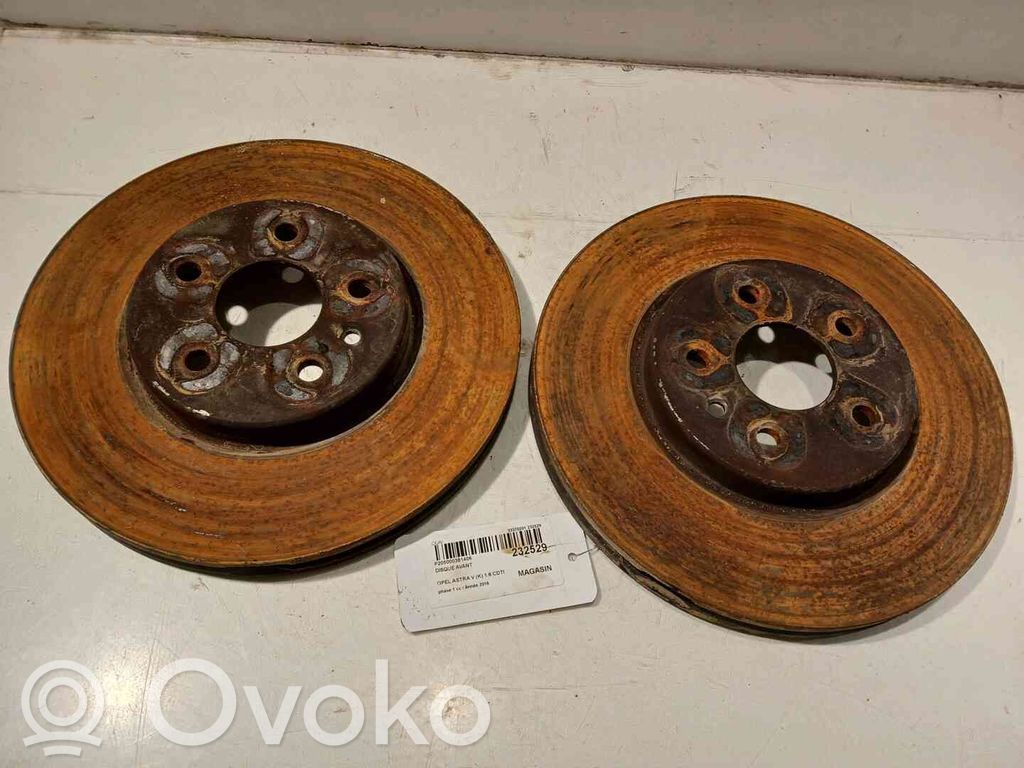 Opel Astra K Etujarrulevy 