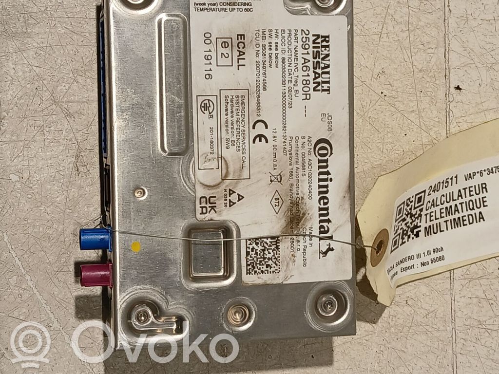 Dacia Sandero III MMI control unit 