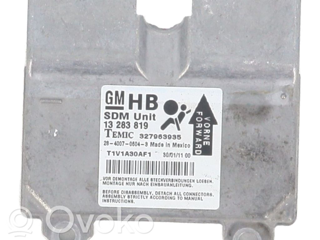 Opel Corsa D Unidad de control/módulo del Airbag 