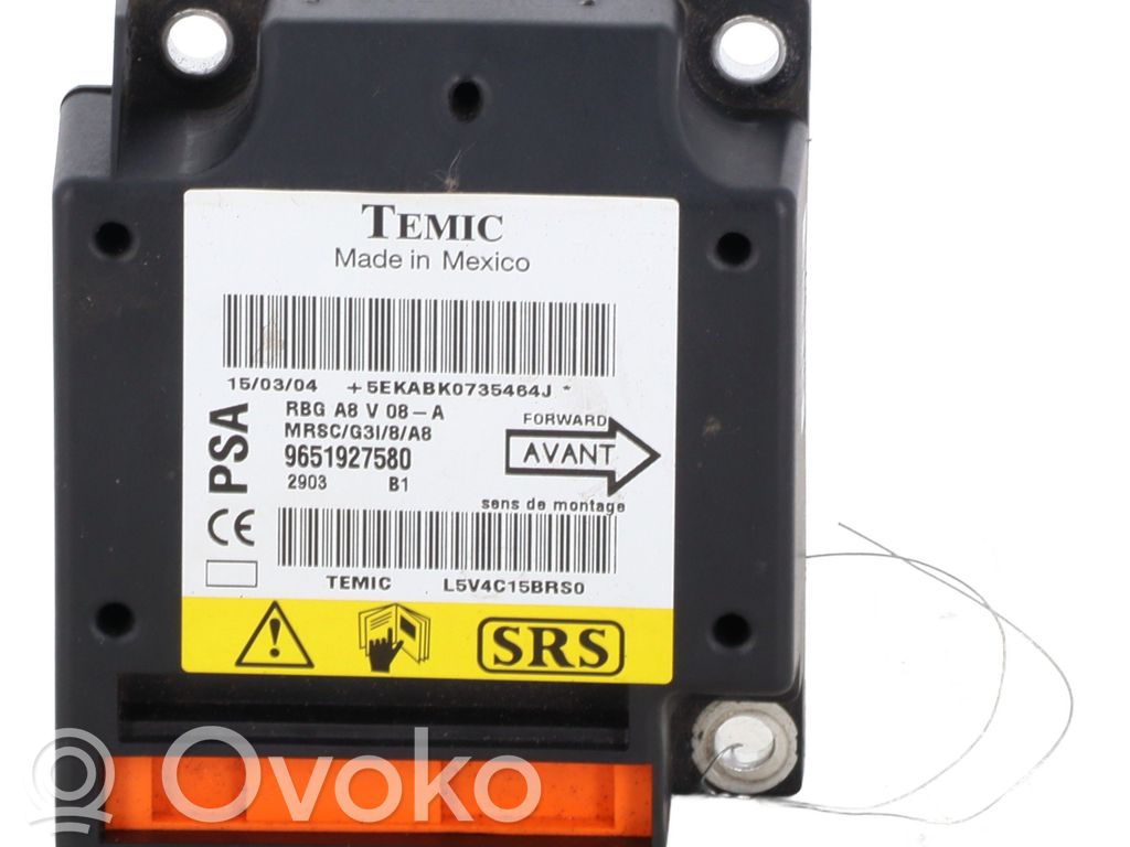 Citroen C3 Airbag control unit/module 