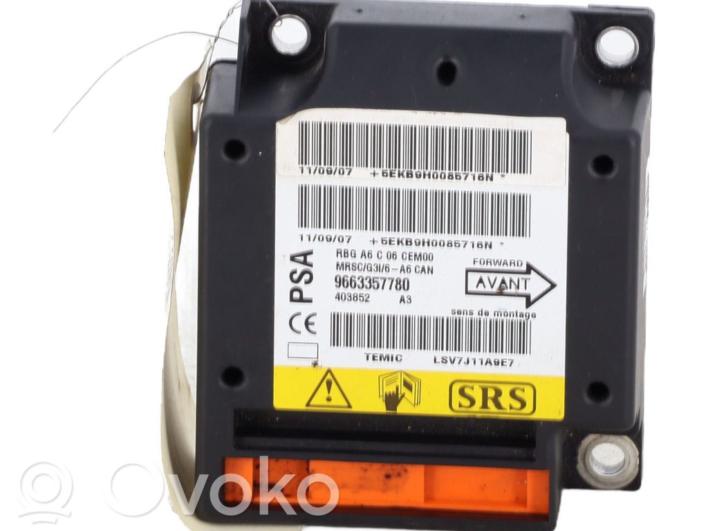 Citroen C2 Airbag control unit/module 