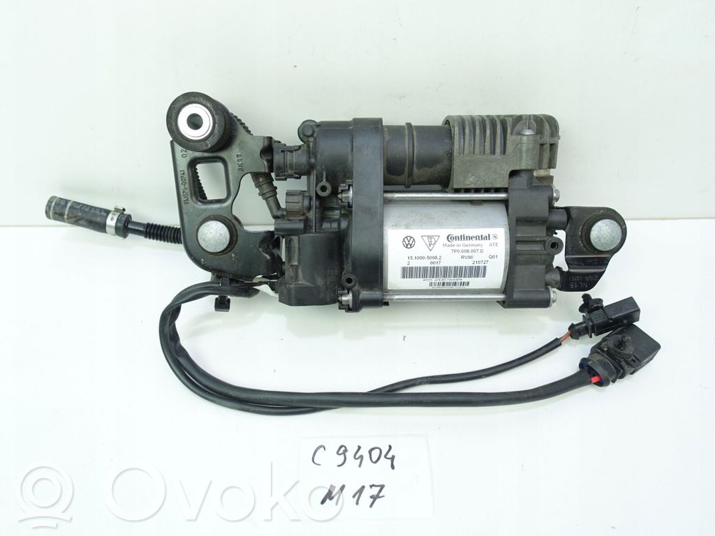 Porsche Cayenne (92A) Compresor/pompă suspensie pneumatică 