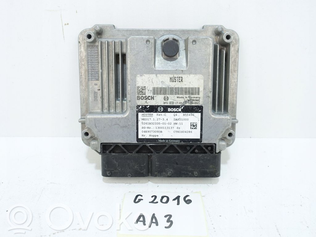 Sterownik / Moduł ECU   04E907309DB,04E907309DB