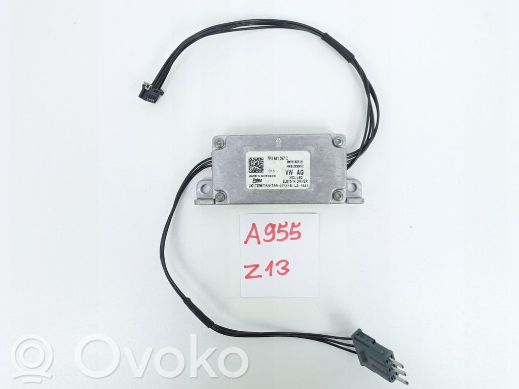 LED-liitäntälaitteen ohjausmoduuli   7P5941597C