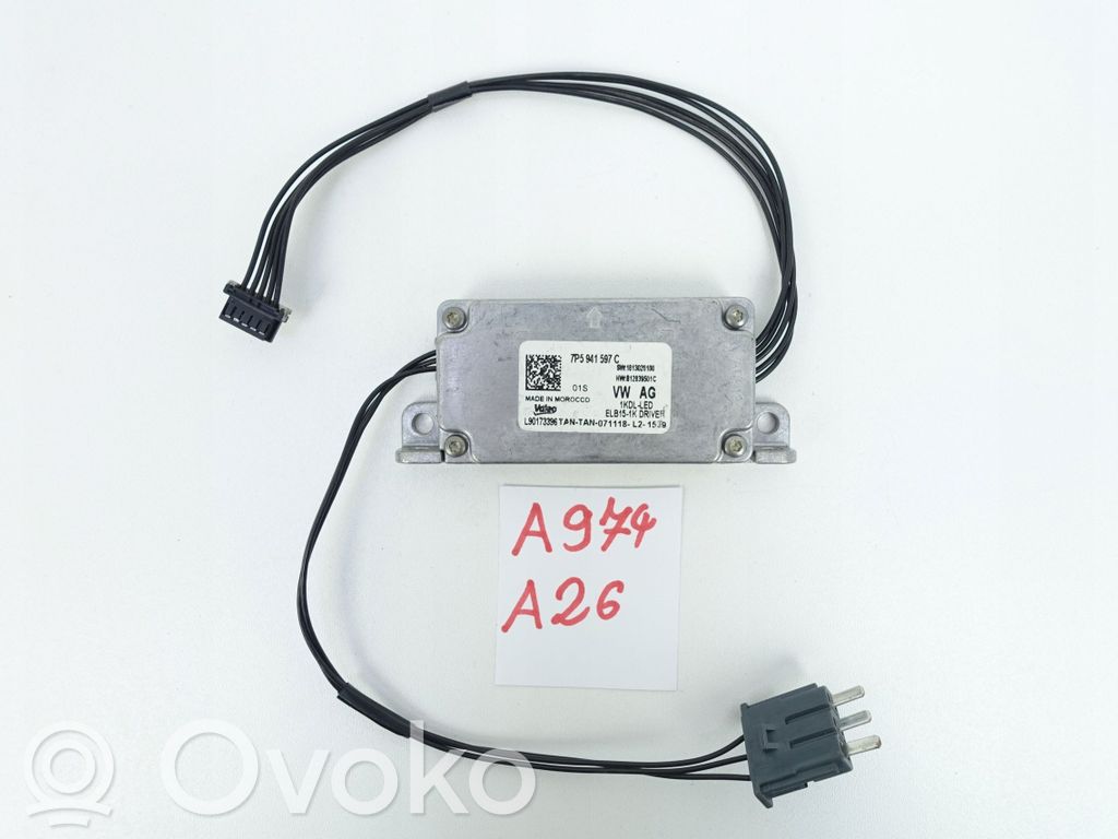 Skoda Kodiaq Module de contrôle de ballast LED 