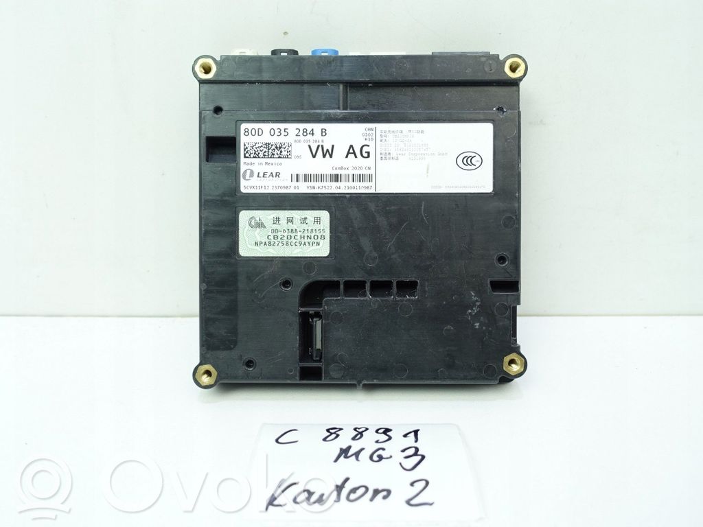 Audi A3 S3 8V Otras unidades de control/módulos 
