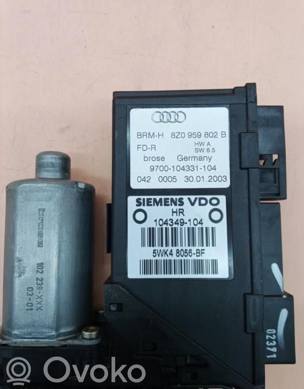 Audi A2 Asa reguladora de la puerta trasera 