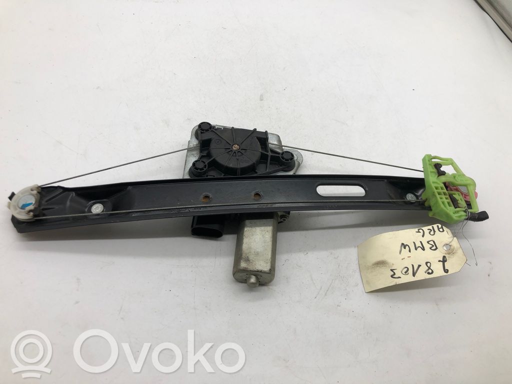 BMW 1 E81 E87 Rear door window regulator with motor 