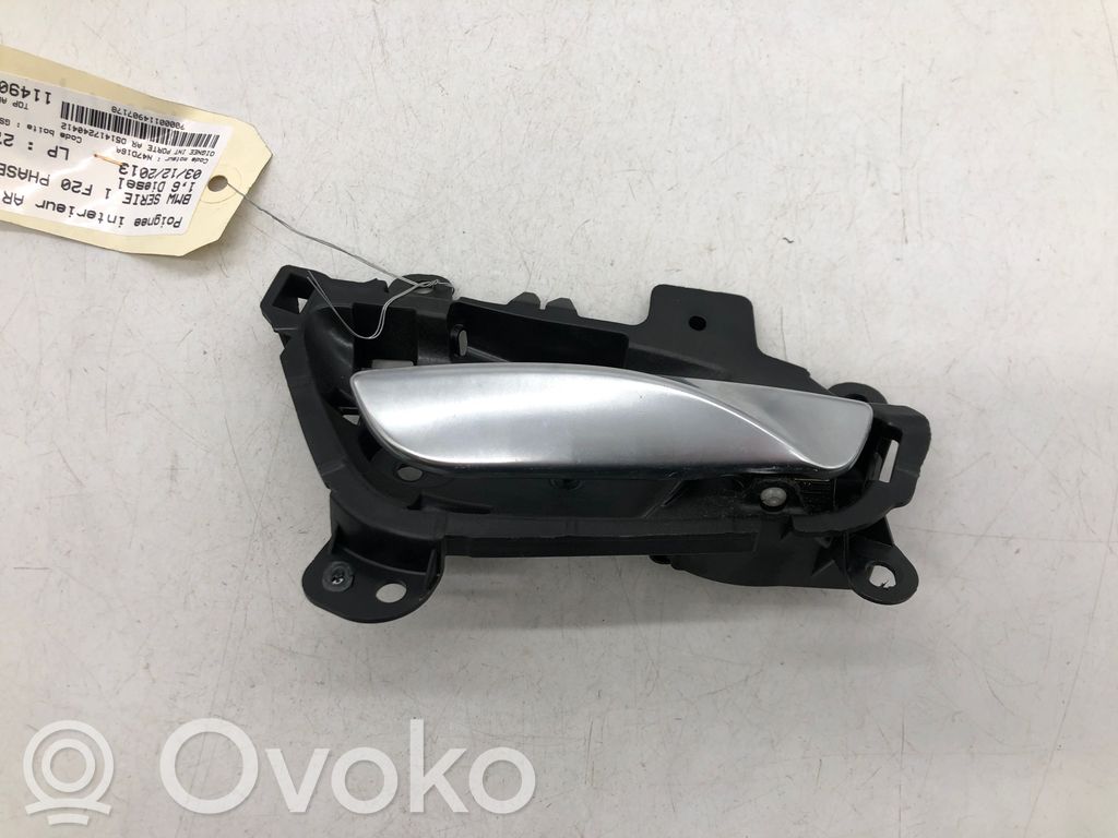BMW 1 F20 F21 Rear door interior handle 