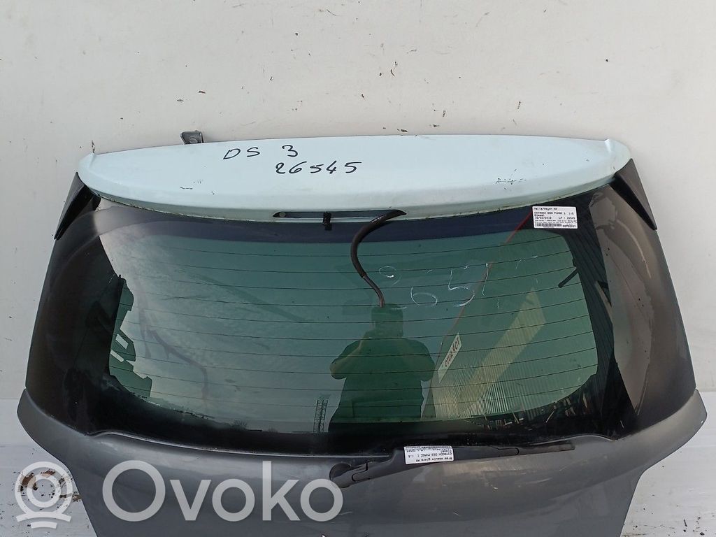 Citroen DS3 Tailgate/trunk/boot lid 