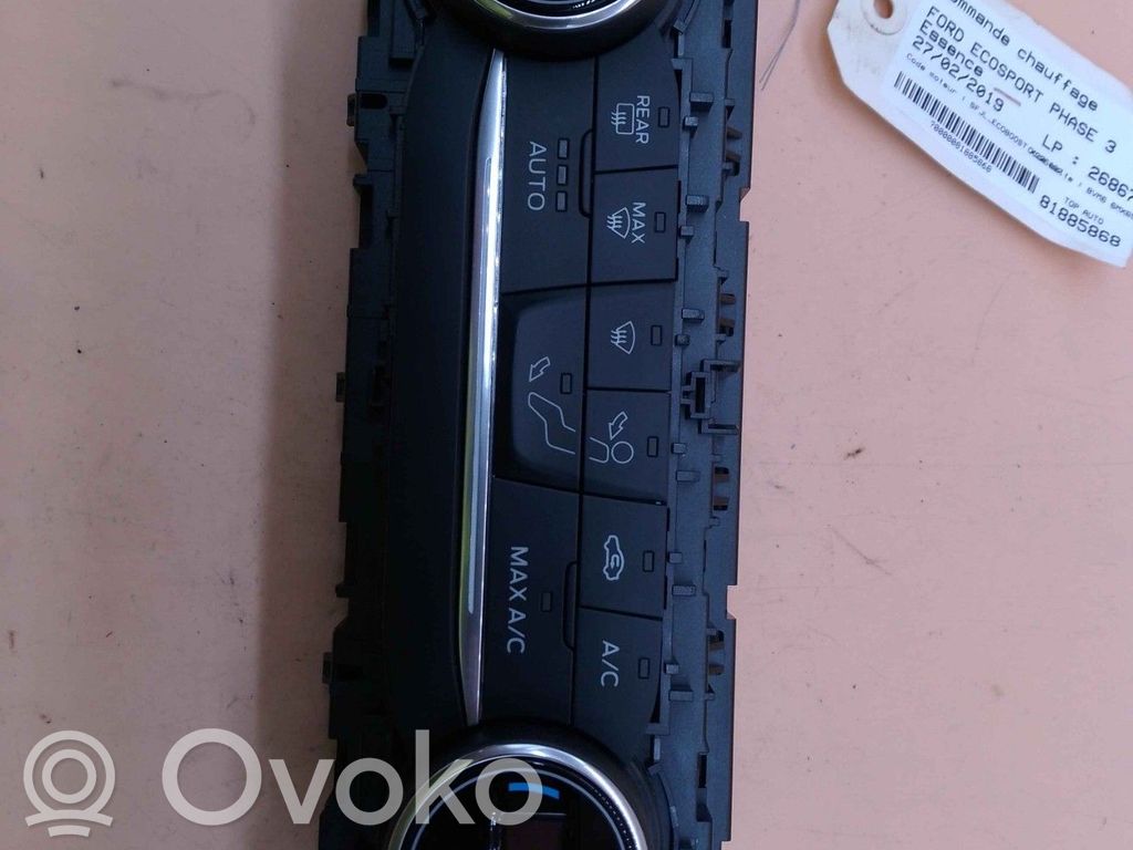 Ford Ecosport Climate control unit 
