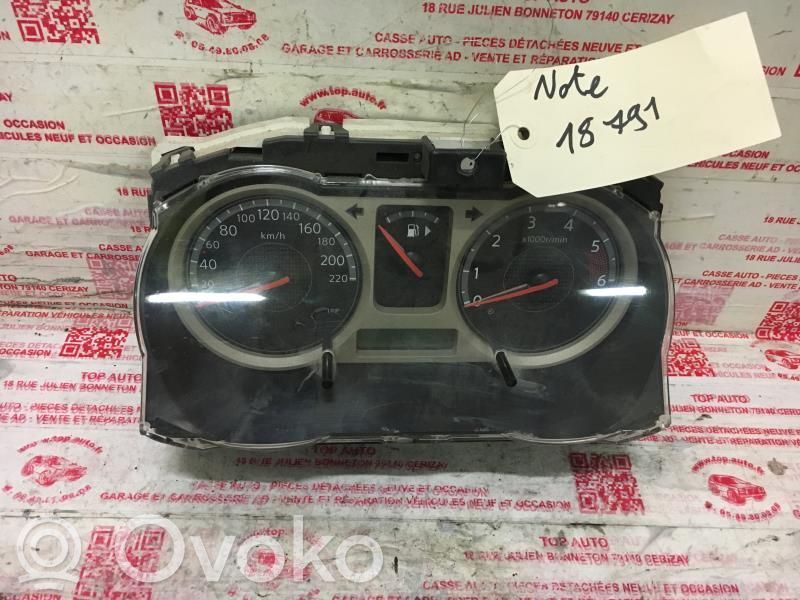Nissan Note (E11) Speedometer (instrument cluster) 