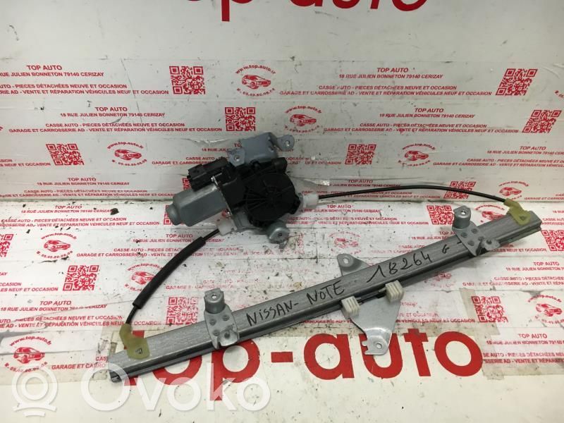 Nissan Note (E11) Regulador de puerta delantera con motor 