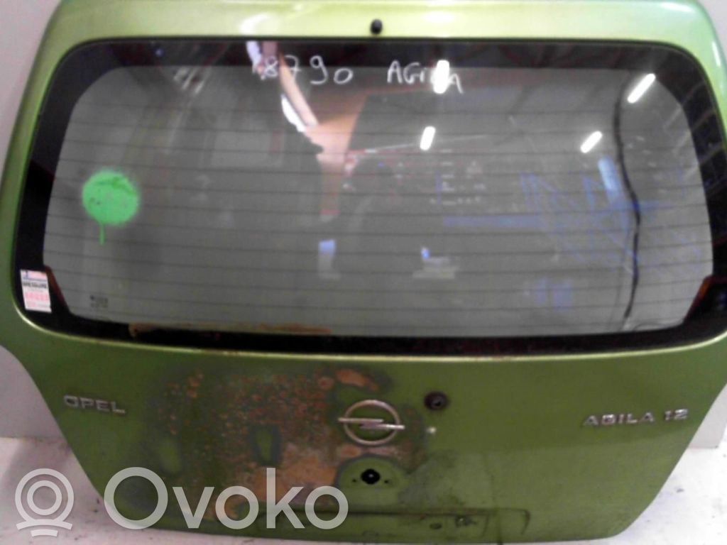 Opel Agila A Puerta del maletero/compartimento de carga 