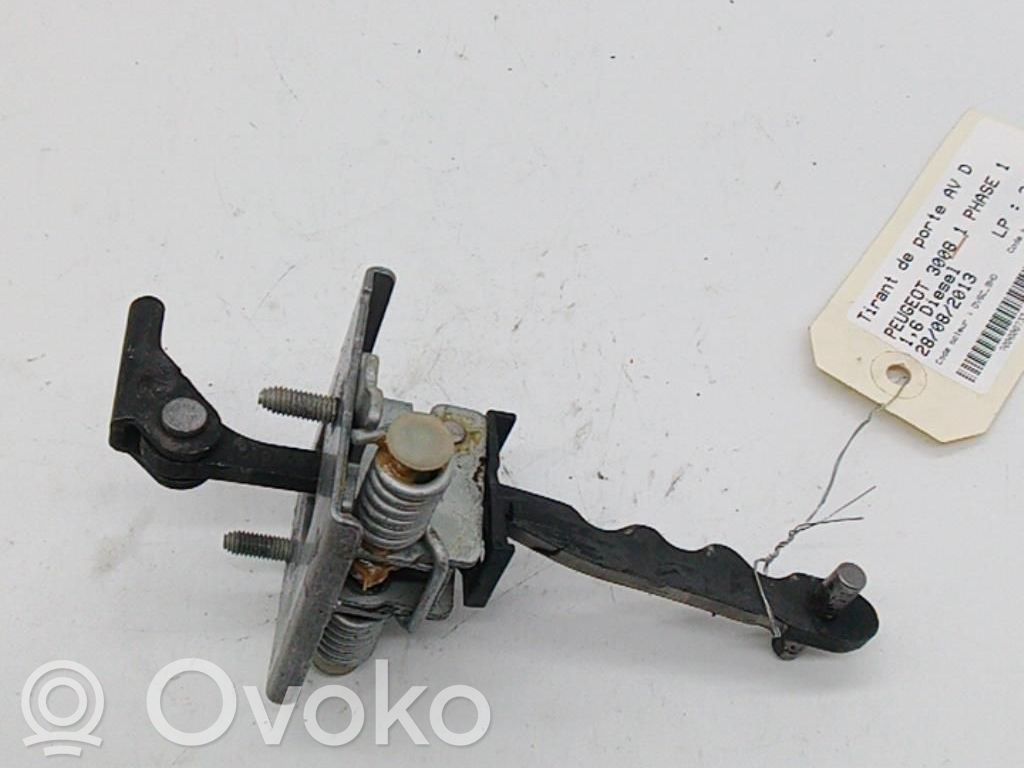 Peugeot 3008 I Front door check strap stopper 