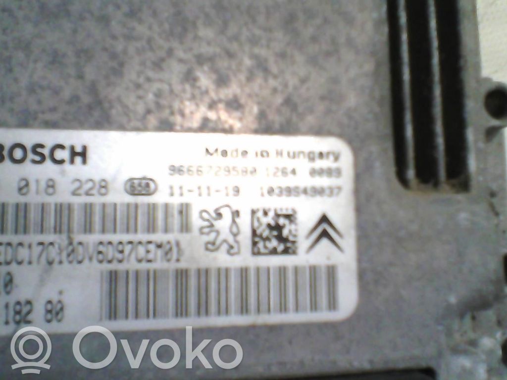 Peugeot Expert Engine control unit/module 