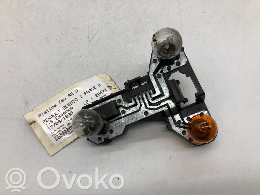 Renault Scenic I Aizmugures spuldzes vāka turētājs 