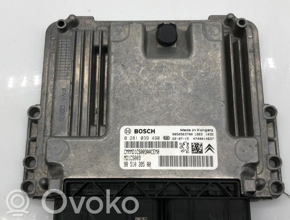 Citroen C3 Engine control unit/module 
