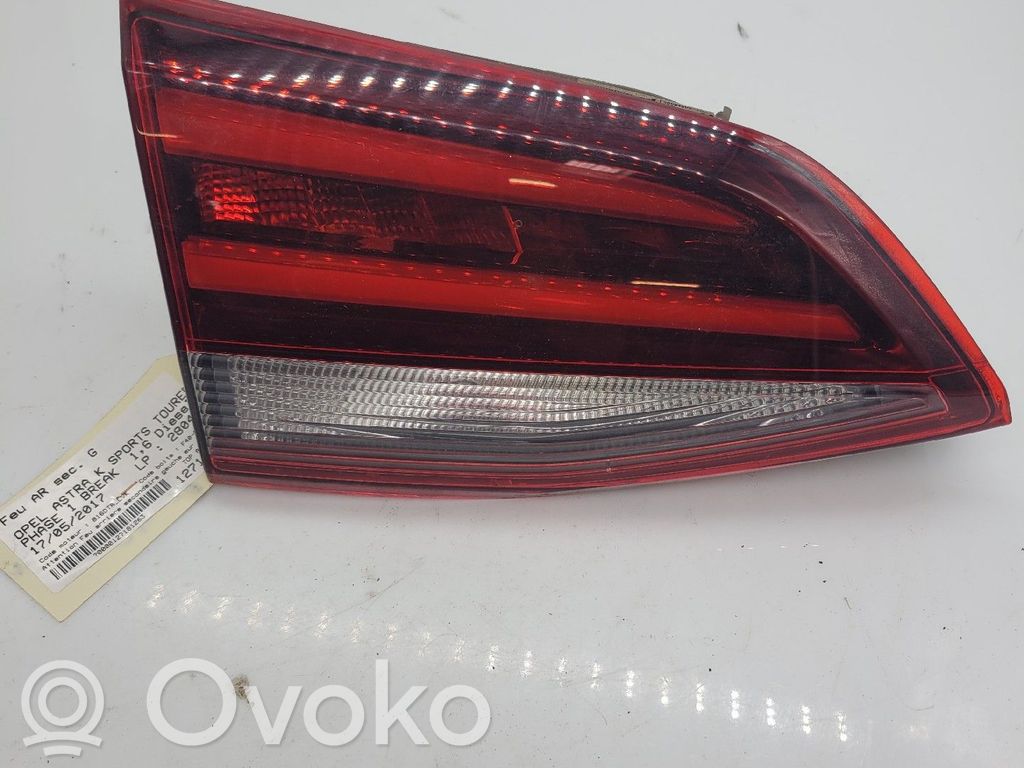 Opel Astra K Takaluukun takavalot 