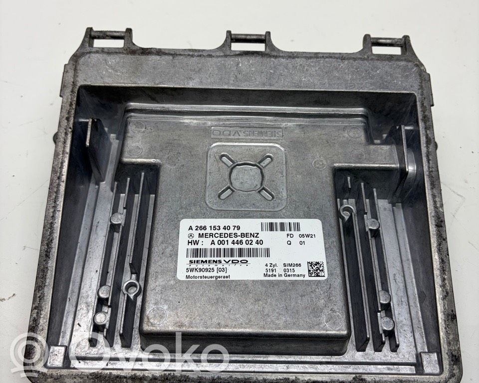 Mercedes-Benz A W169 Sterownik / Moduł ECU 