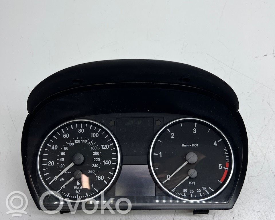 BMW 3 E90 E91 Speedometer (instrument cluster) 