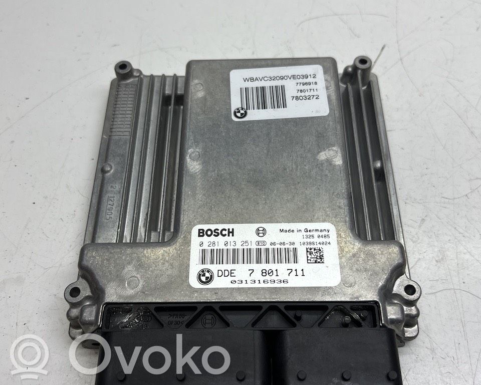 Engine control unit/module   0281013251,031316936,7801711