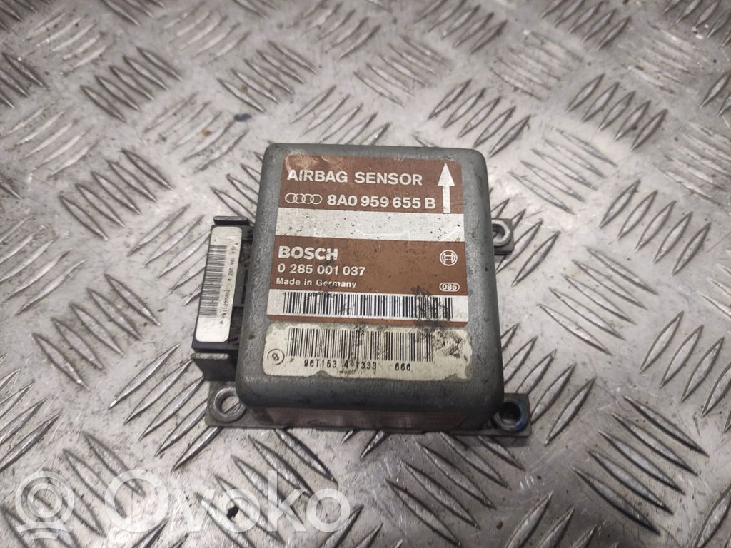 Airbag control unit/module   8A0959655B,0285001037