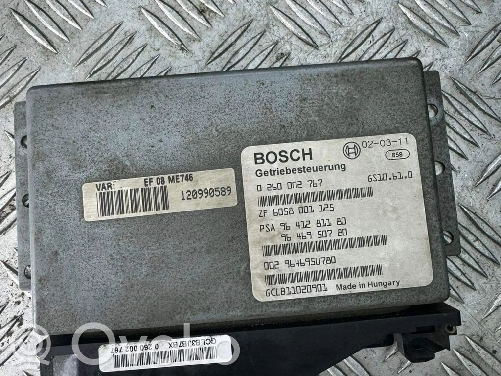 Gearbox control unit/module   9641281180,6058001125,0260002767