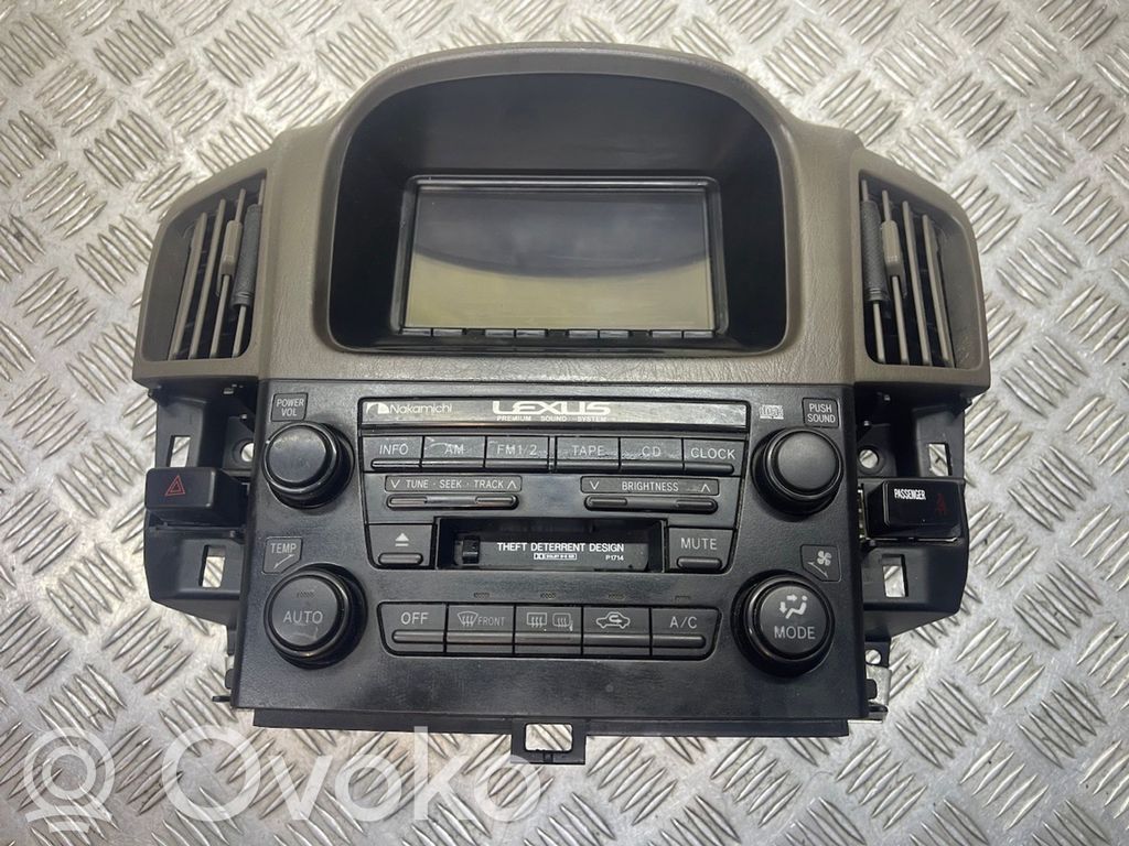 Lexus RX 300 Radio/CD/DVD/GPS head unit 