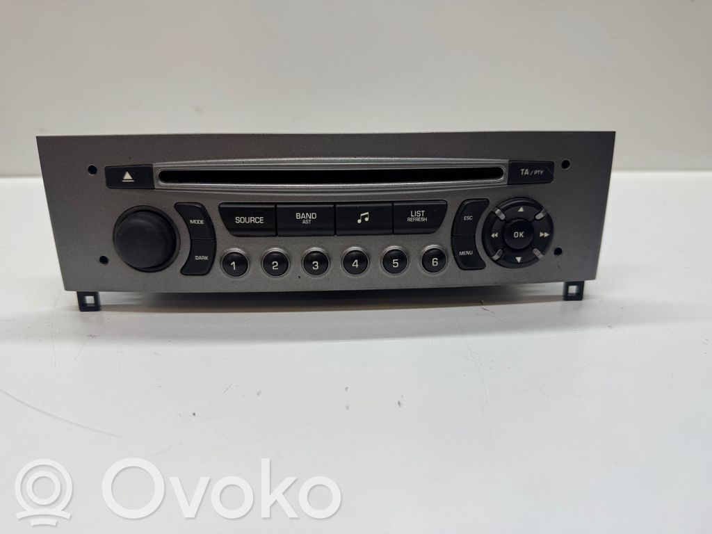 Peugeot 308 Unidad delantera de radio/CD/DVD/GPS 