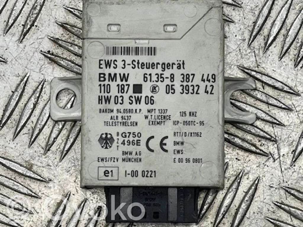 BMW 3 E46 Immobilizer control unit/module 