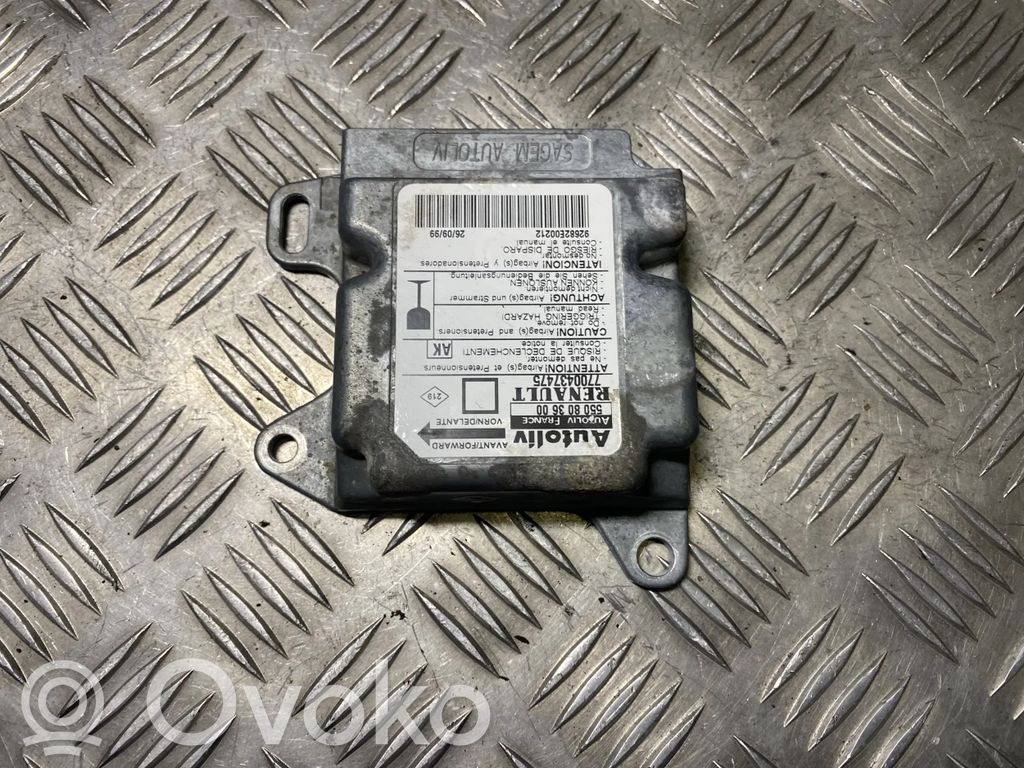 Renault Megane I Module de contrôle airbag 