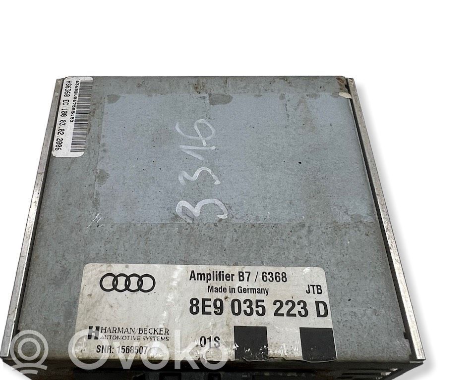 Audi A4 S4 B7 8E 8H Amplificator sunet 