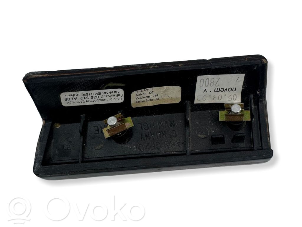 BMW 7 E65 E66 Ramă ornament torpedou bord 